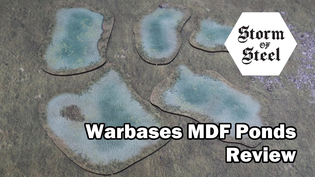 Warbases MDF Ponds Review | Storm of Steel Wargaming