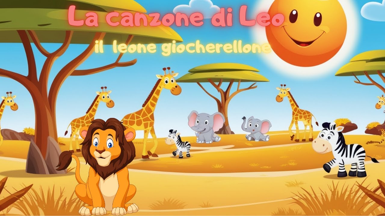 Leo il leone giocherellone: la canzone perfetta per cantare con i tuoi amici!