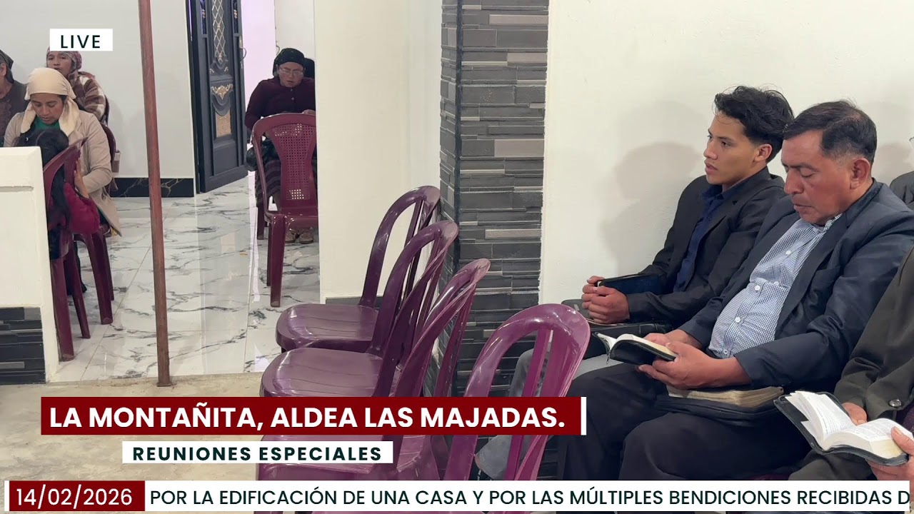DESDE SECTOR LA MONTAÑITA ALDEA LAS MAJADAS REUNIONES PROM POR ELDER BAUTISTA Y NIDIA LÓPEZ