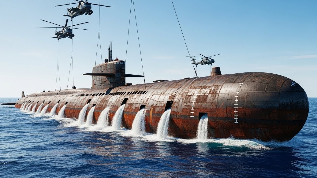 Lost for Decades: The Legendary USS Thresher Nuclear Submarine Recovered from the Ocean Floor