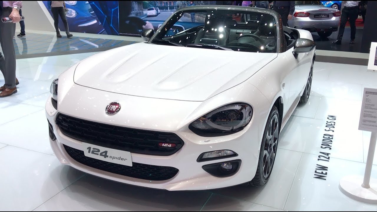 Fiat 124 Spider S-Design 2018 In detail review walkaround Interior Exterior