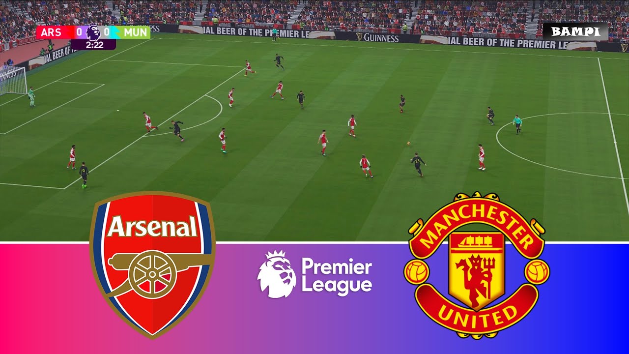 Arsenal vs Manchester United - Premier League 2026 / Crazy Match All Goals / PES 21 Gameplay