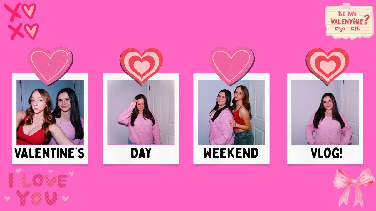Valentine's Day Weekend Vlog!❤️🛍️