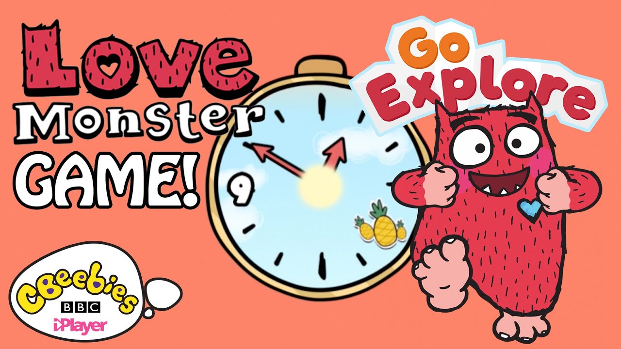 CBeebies Learning Games for Kids 🎮| Telling the Time with Love Monster 💙| CBeebies