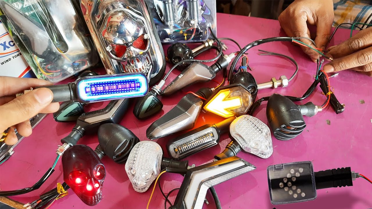 Different Types Of DRL Indicators 2020 | For All Bikes | Full Testing video.| Starting from 100Rs