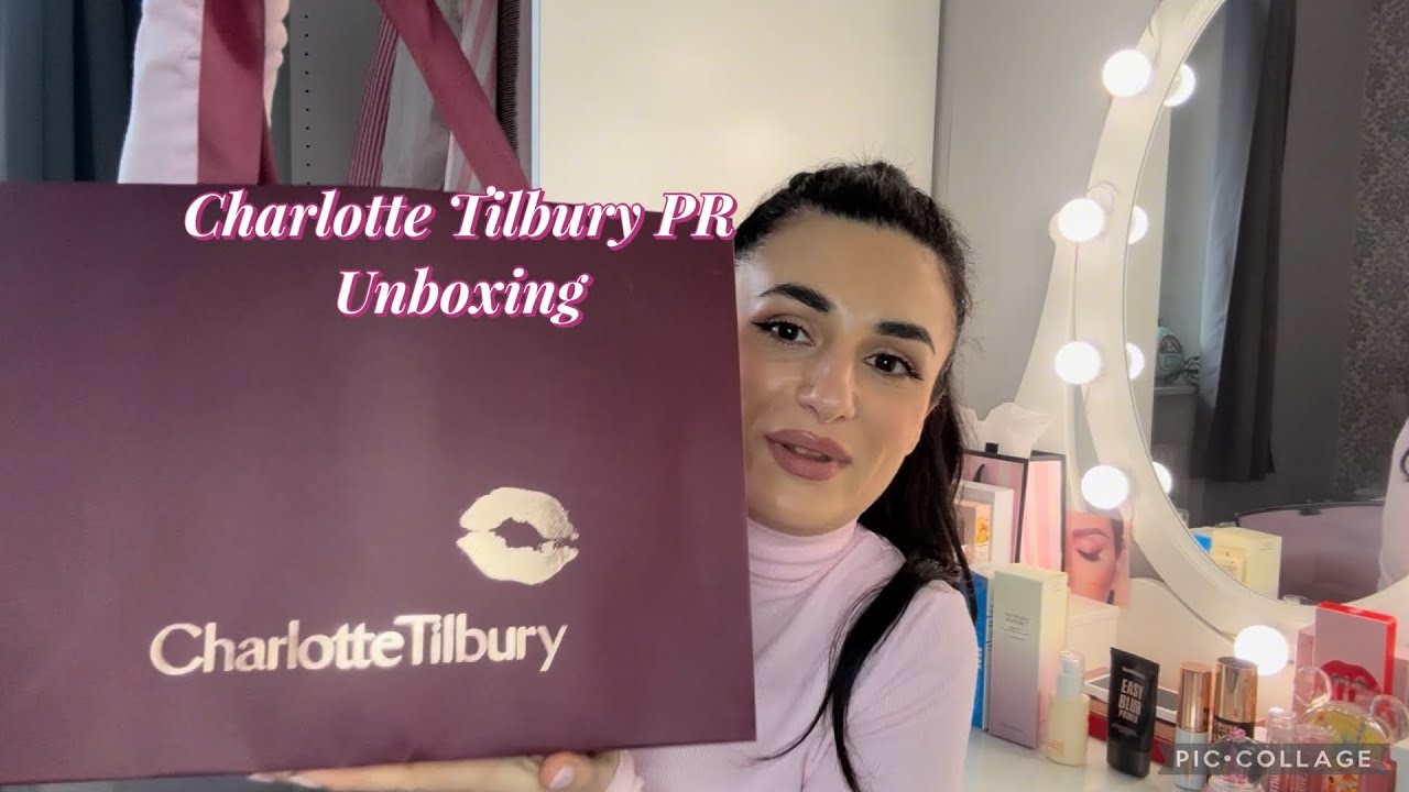 Charlotte Tilbury Pr Unboxing + Valentine’s day gift ♥️  