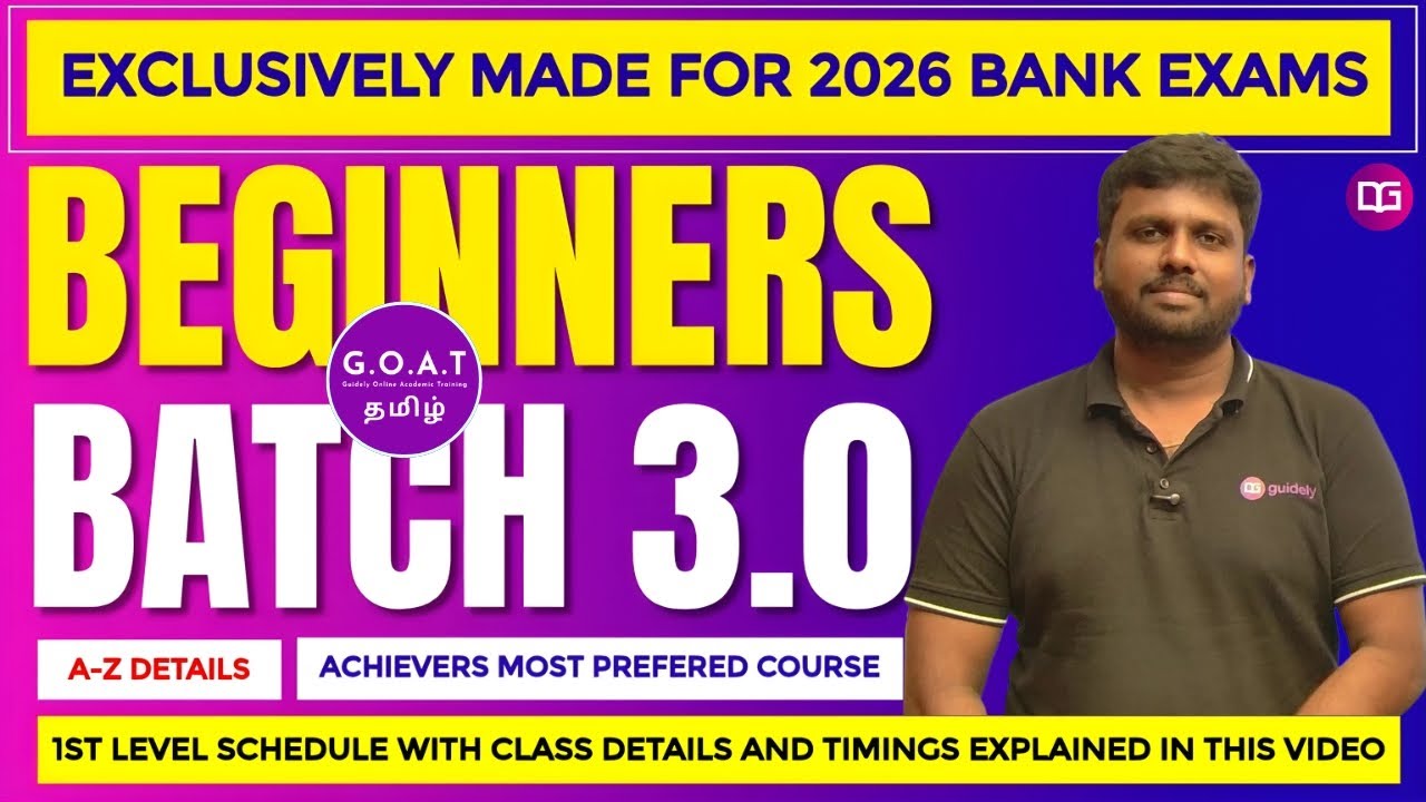 Best Time To Start Your Bank Exam Preparation | Nenga keta Schedule Ready | Beginners Batch 3.0