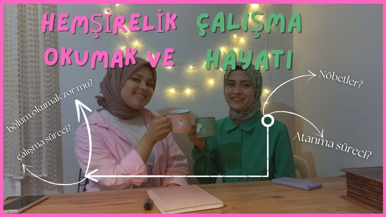 HEMŞİRE OLMAK|dersler,bölüm okumak zormu,nöbetler,üni hayatı....