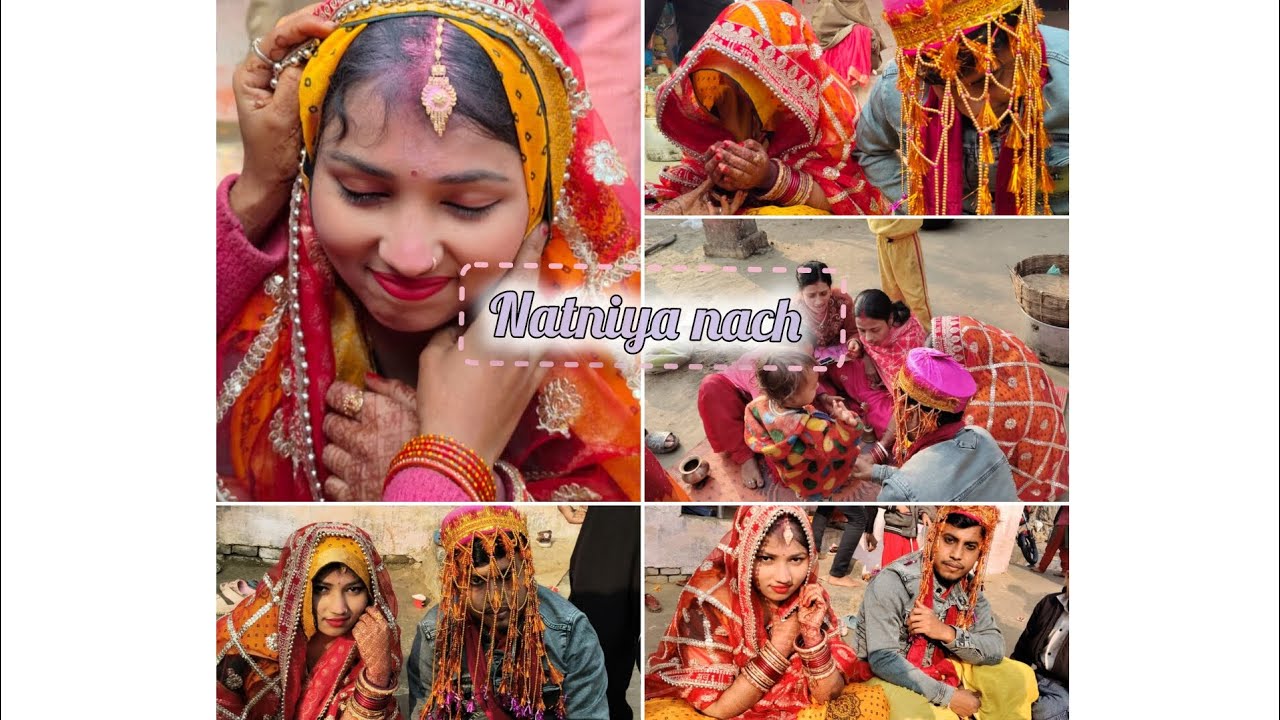 Vidai ke subha kiya masti natniya nach 🥰🥰