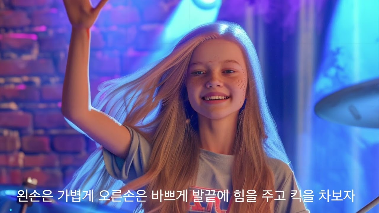 쿵치자쿵 시작 - simuseply | 드럼배우기 주제로 신나는 음악 | 자작곡 |