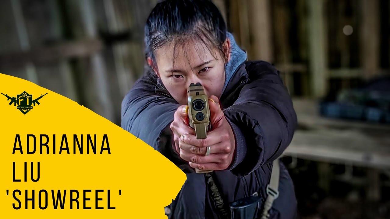 Adrianna Liu Showreel on the Handgun & Tactical Rifle Training for Film & TV ECSPC Course | FT4FT