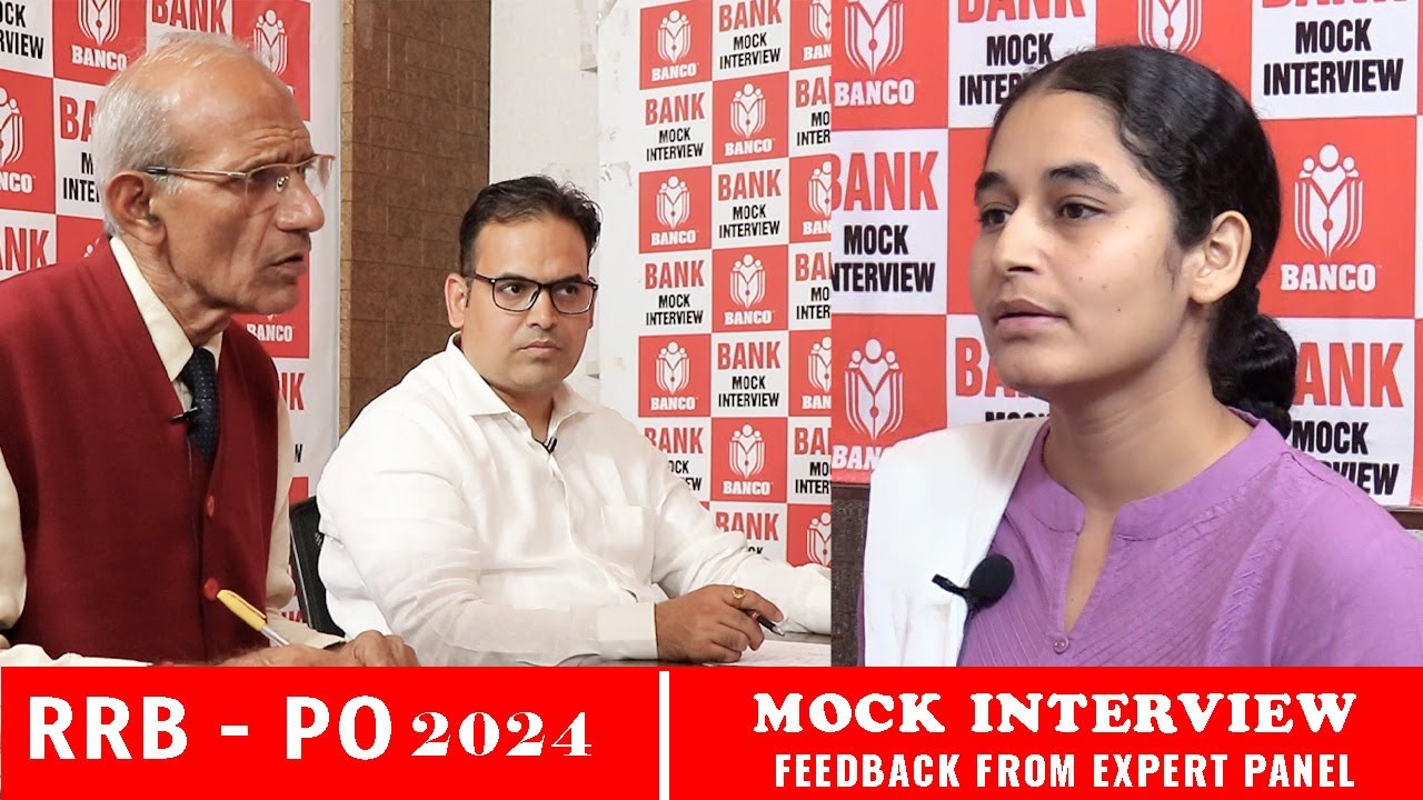 RRB PO 2024 Mock Interview | RRB PO Interview Questions | Interview Preparation