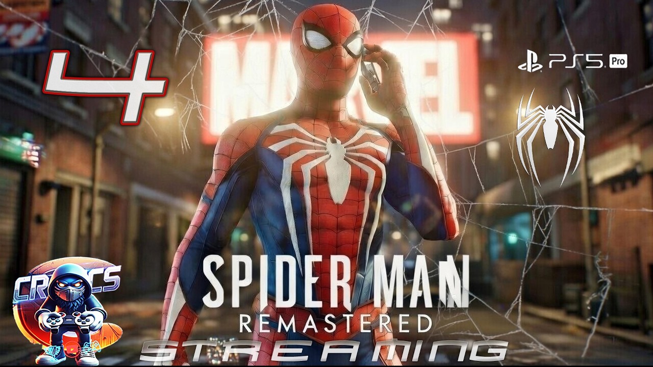 LIVE  MARVEL🕷️ SPIDER-MAN REMASTERD  IL PIANO SEGRETOTOMBSTONE PS5 PRO