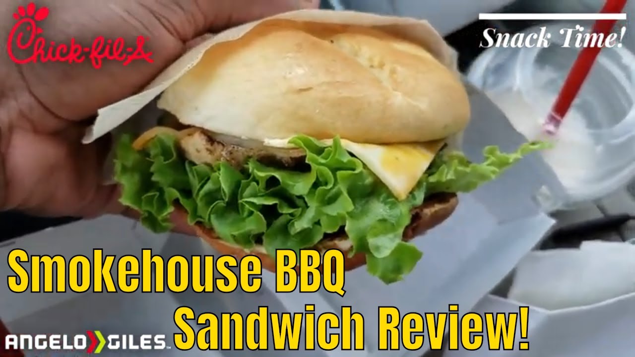 Chick-fil-A Smokehouse BBQ Bacon Sandwich Review!