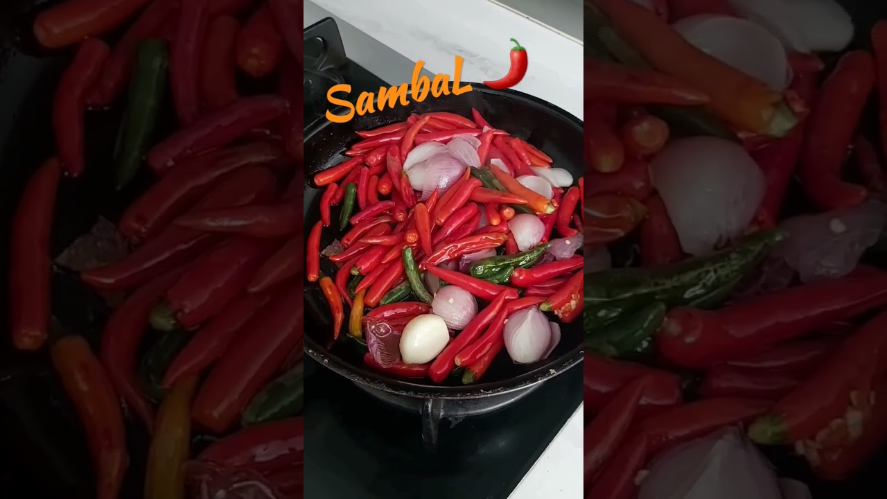 Sambal&nbsp;is an&nbsp;Indonesian&nbsp;chilli sauce&nbsp;or&nbsp;paste,made from a mixture of chilli peppers.#shortsvideo