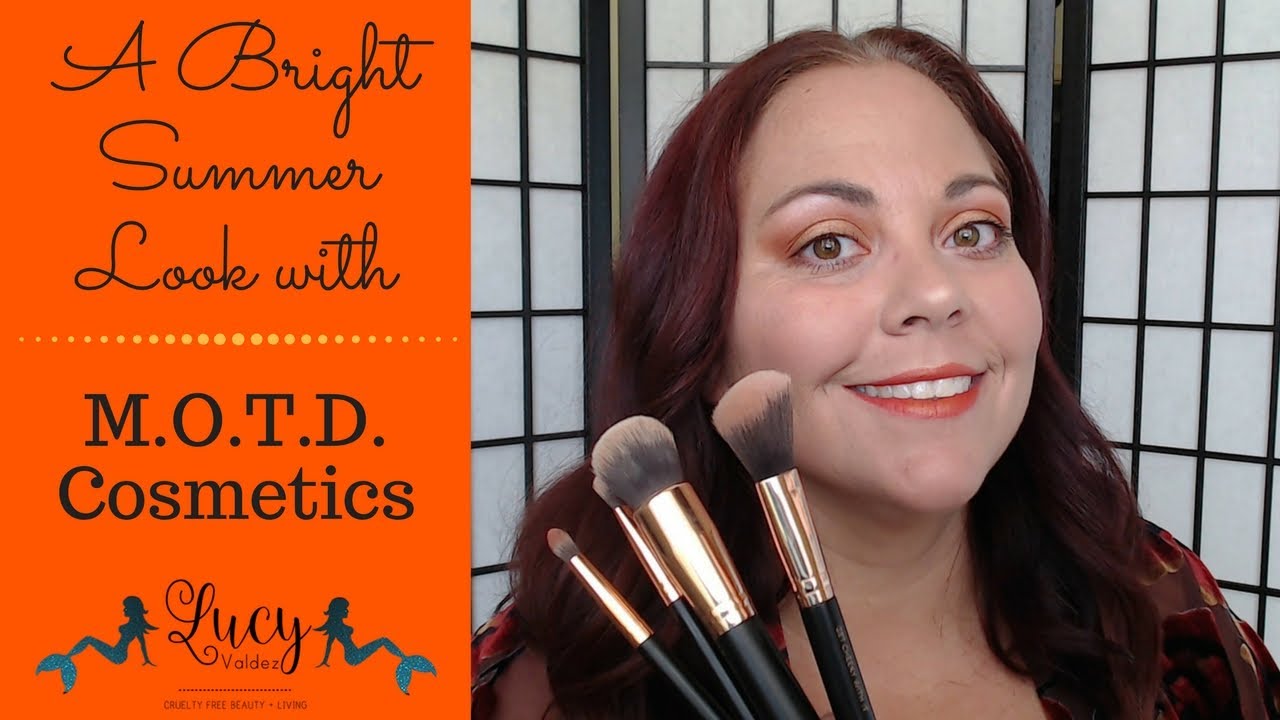 A Bright Summer Look with M.O.T.D. Cosmetics