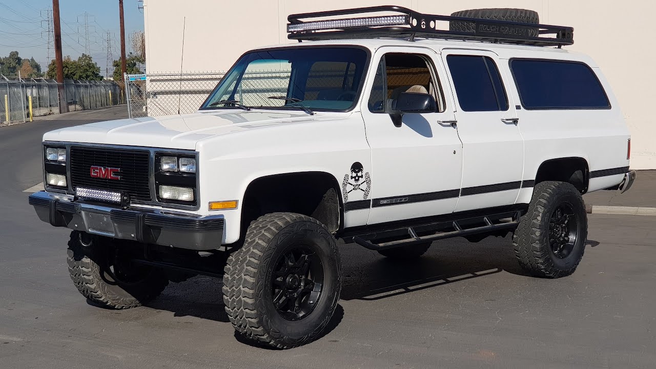 1991 GMC Suburban Weiss 4x4