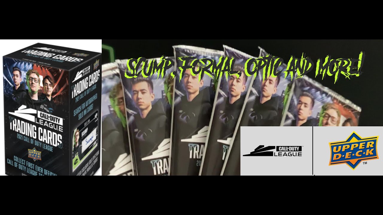Call of Duty League Trading Card Box Opening! (Upper Deck)