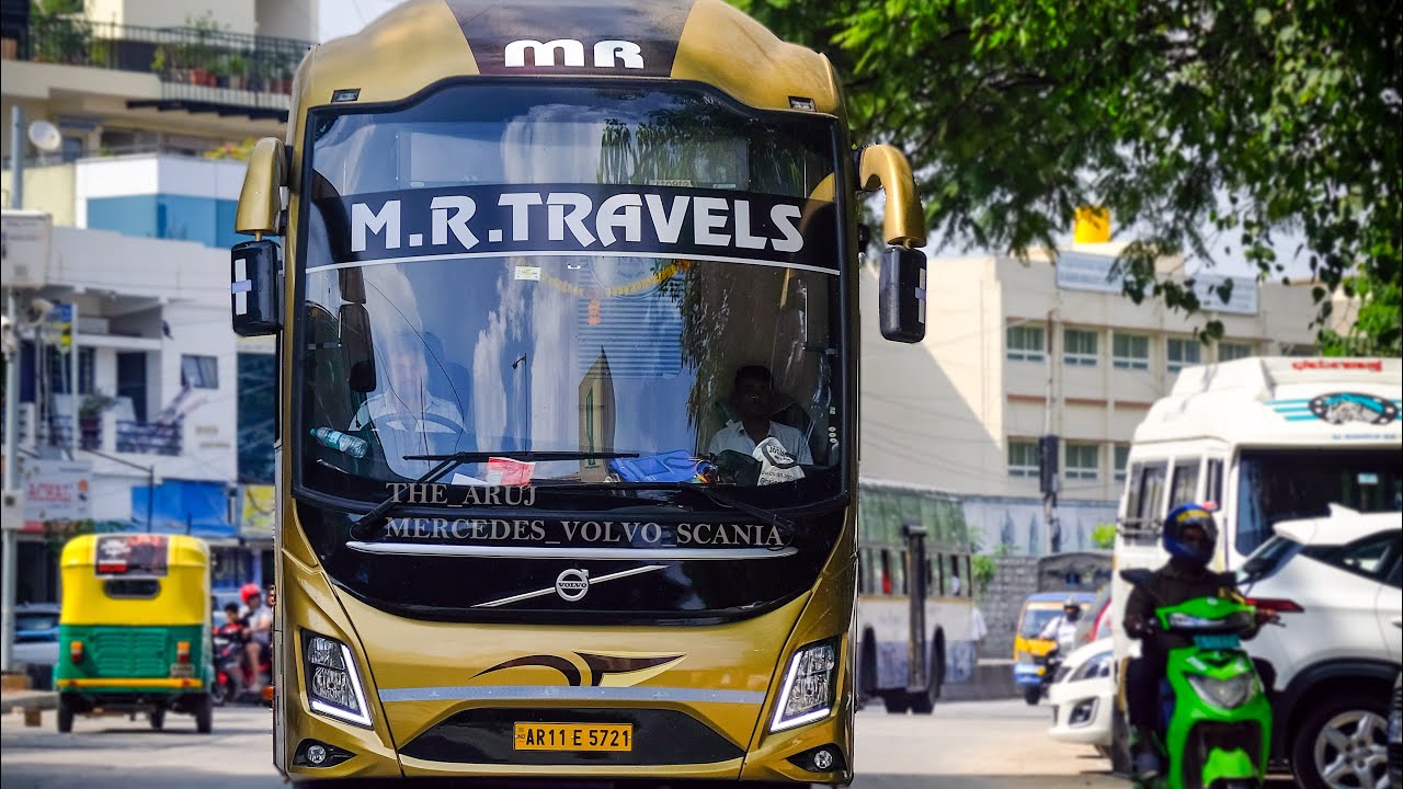 The Longest Running | Volvo B8R 9600S | MR Travels | AC Sleeper | Bangalore To Jodhpur Route #viral