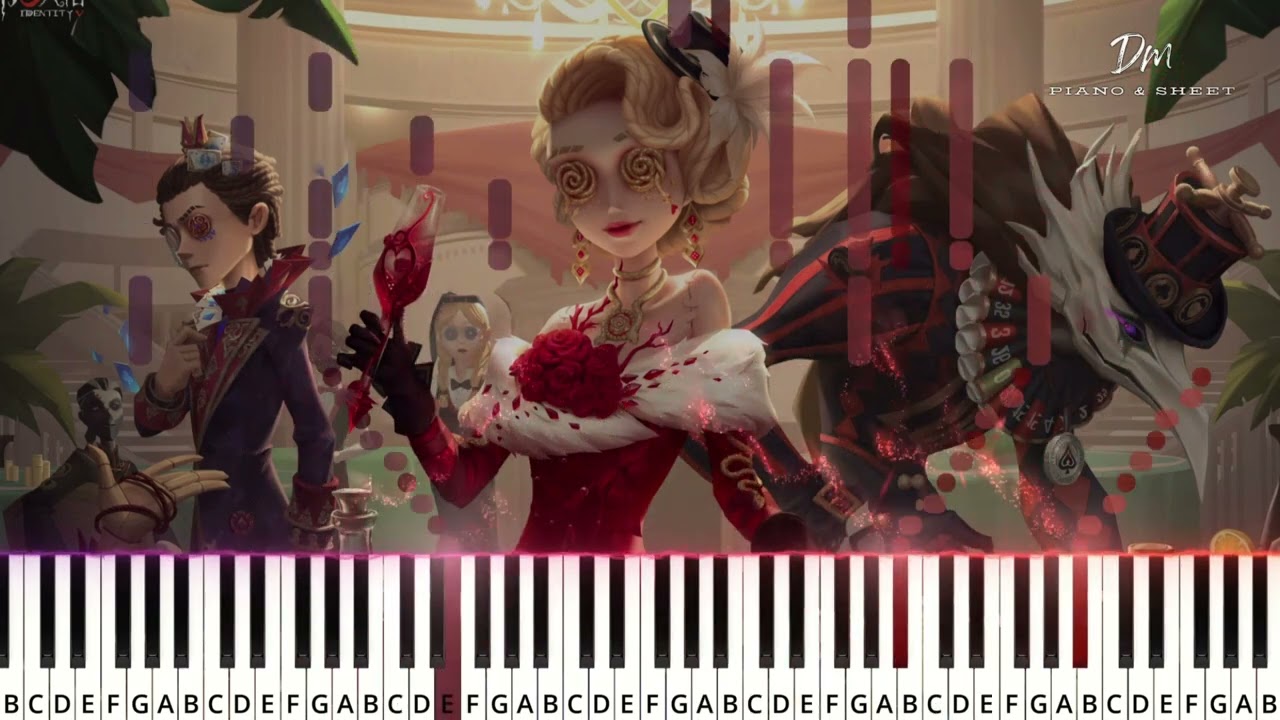 IDENTITY V | Time of Reunion - Identity V OST (Piano Tutorial)
