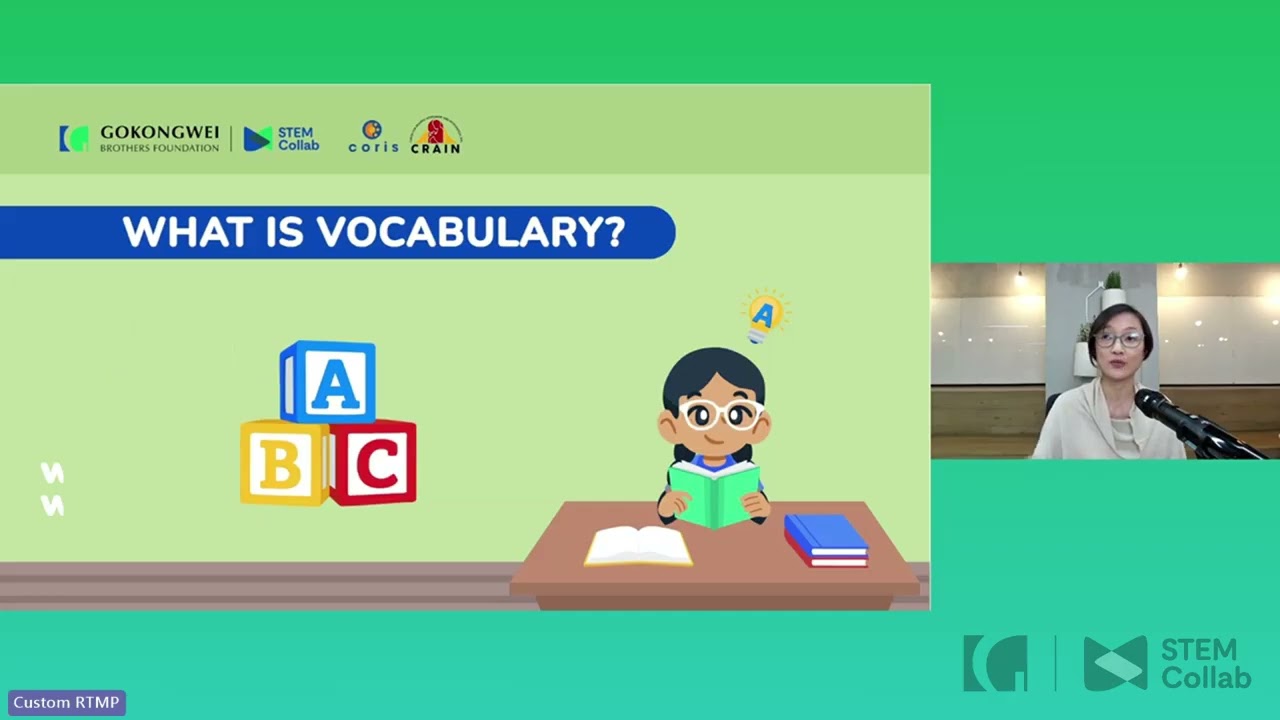 Developing Vocabulary for Reading Comprehension | ARAL Series | GBF STEM Collab Webinar