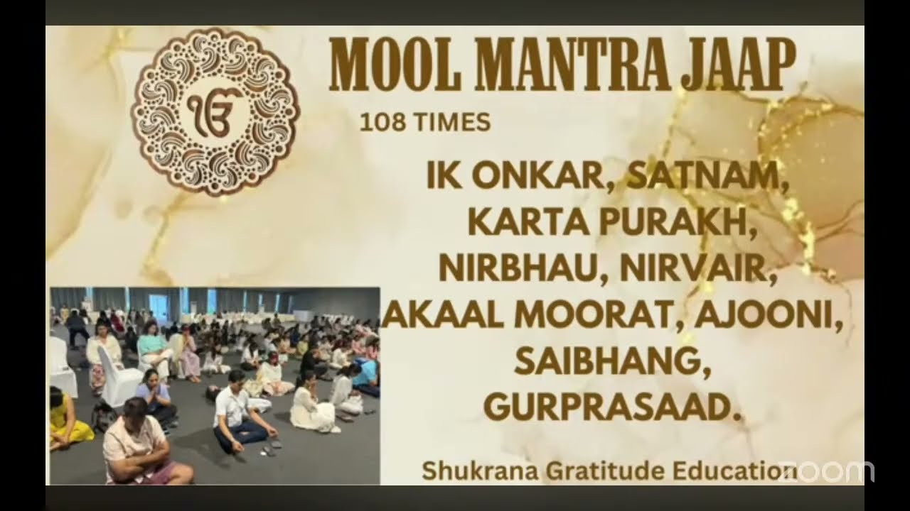 40 DAYS DEEP GRATITUDE PRACTICE SESSION WITH AASHMEEN MAM
