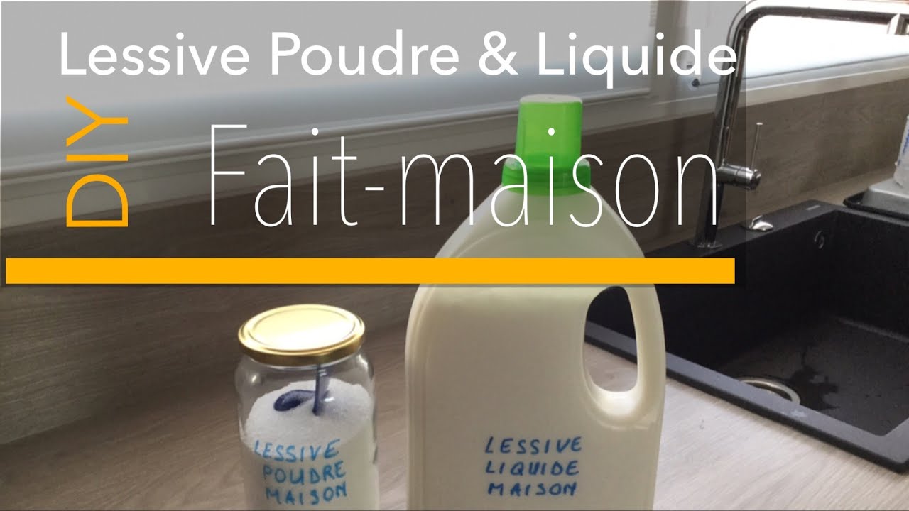 Lessive Poudre et Liquide Maison