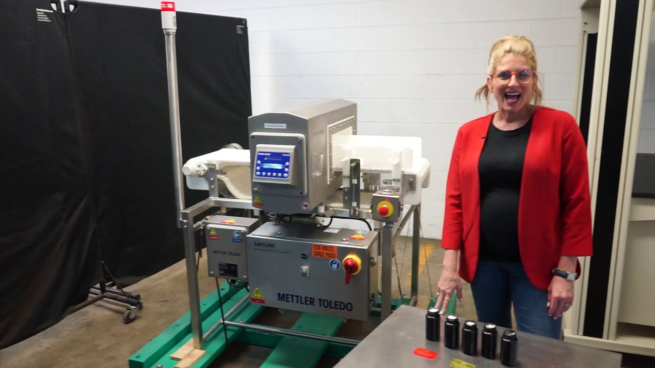Mettler Toledo Metal Detector Demonstration