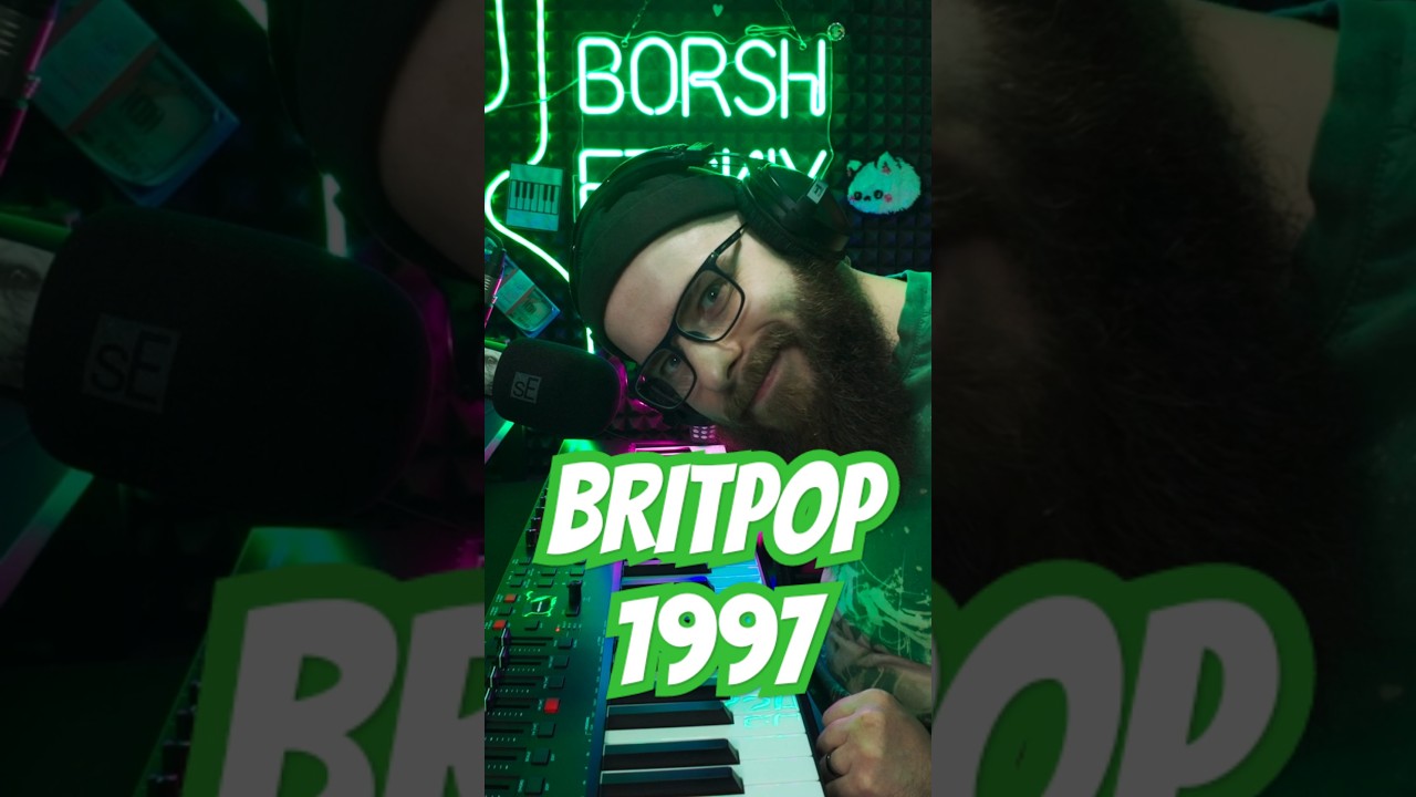 BRITPOP 1997! #cover #borshetskiy #music #shorts