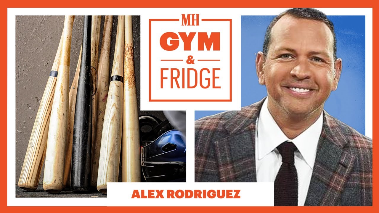 Alex Rodriguez Shows Off His Gym & Fridge | Gym & Fridge | Men's Health