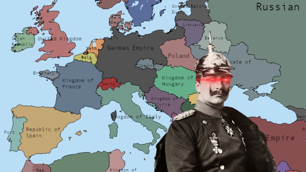 What if GERMANY won WW1?