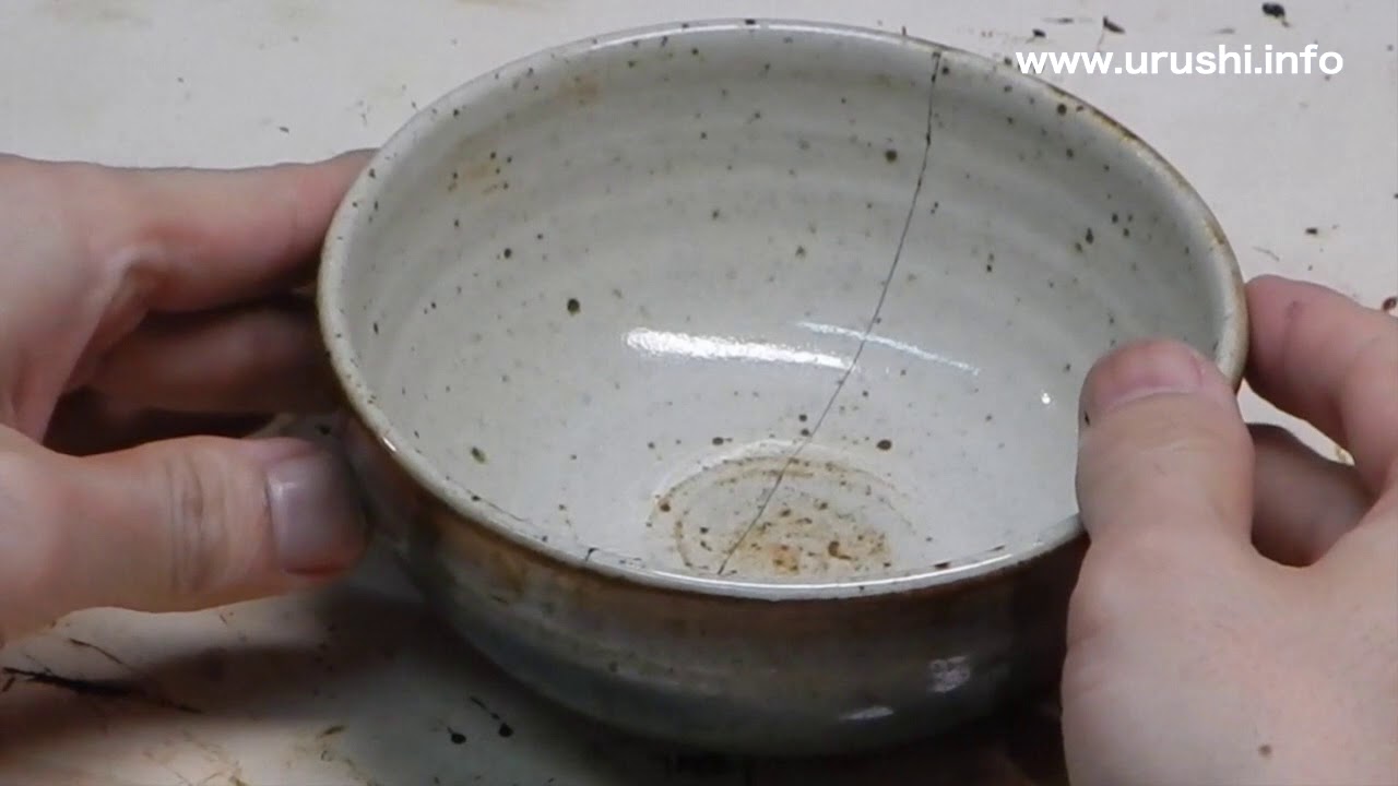 Traditional Kintsugi process(Regular gold) speed-up version