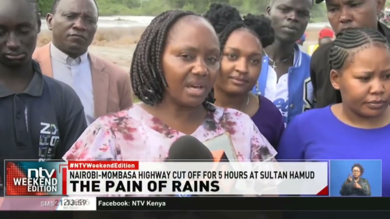 Man dies after his vehicle was swept away by raging floods while attempting to cross Kitengela River