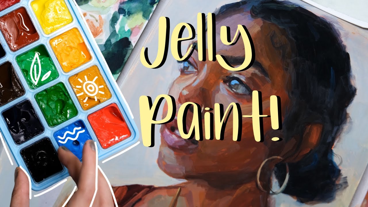HIMI Jelly Gouache Review | Painting a Portrait in Gouache