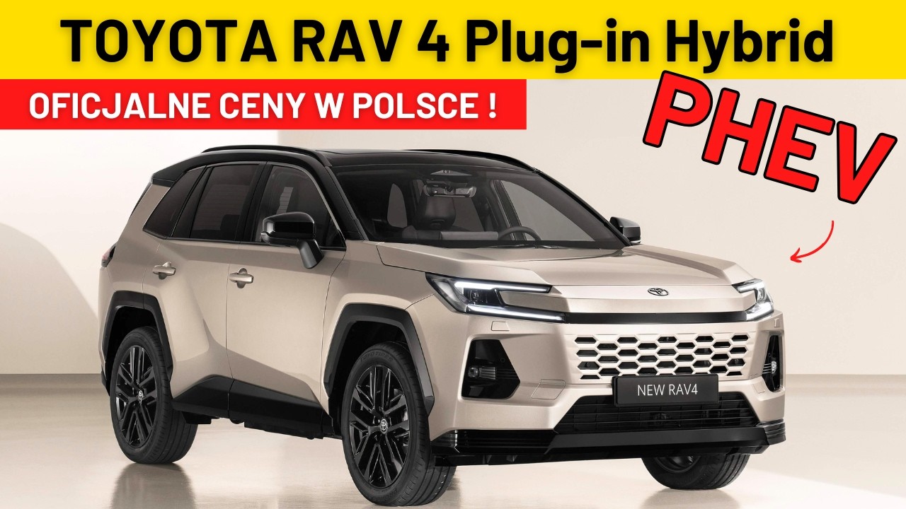 TOYOTA RAV4 2026 PLUG-IN HYBRID - CENY W POLSCE