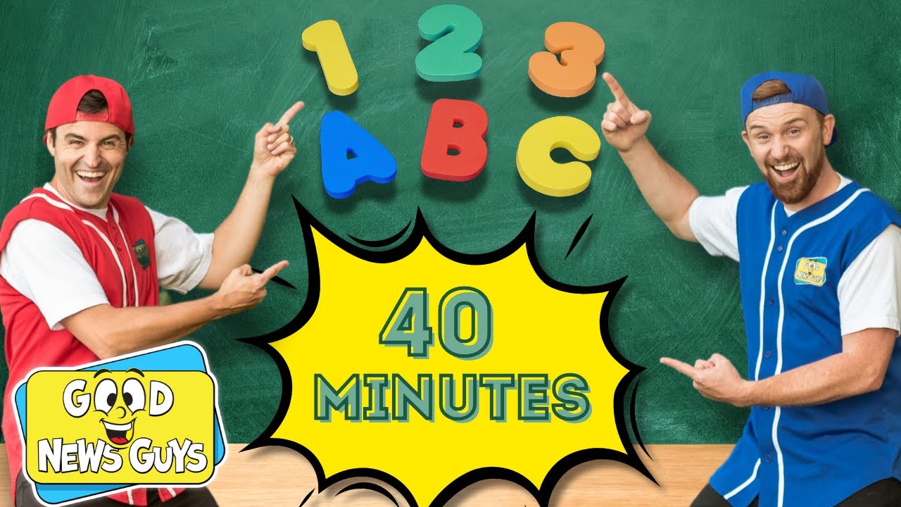 🌟 Изучайте формы, буквы, цифры и многое другое с Good News Guys!