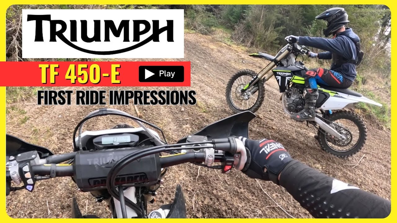 2025 Triumph TF 450-E | First Ride Impressions