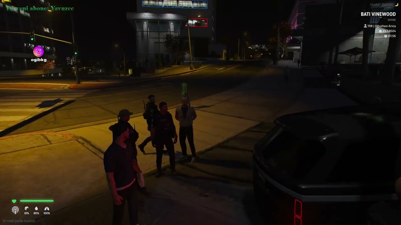 OgiBKG - Bahattin Polisten Kaçıyor Ogi Ona Katılıyor!! #venny  #fivem #roleplay