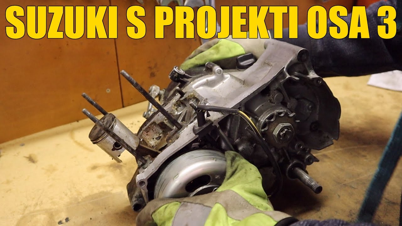 Ikävä yllätys moottorissa.... Suzuki S Projekti Osa 3!