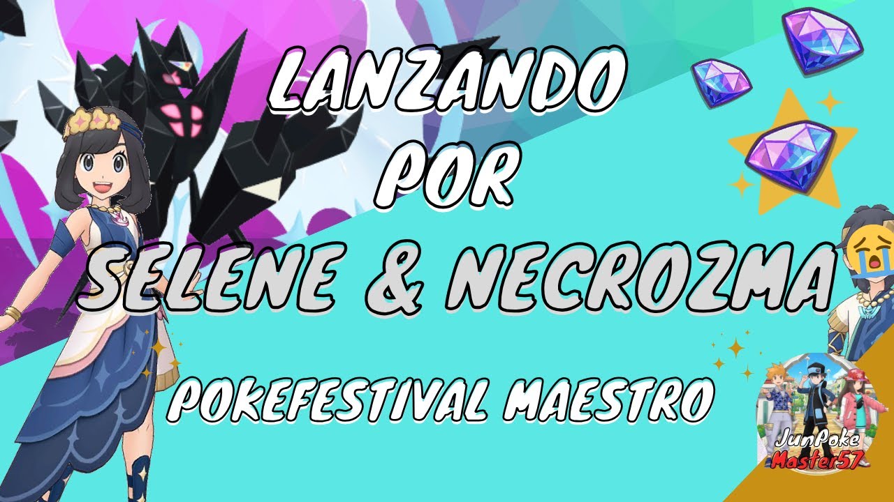 LANZANDO JOYAS POR ✨SELENE & NECROZMA✨ (SUMMON) /MULTIS - POKÉMON MASTERS EX