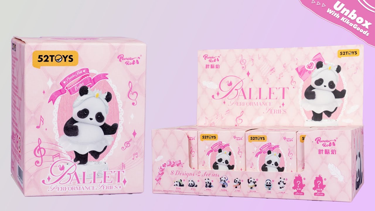 Unboxing Panda Roll Ballet Performance Series Blind Box #kikagoods #blindbox #figure #toy #unboxing