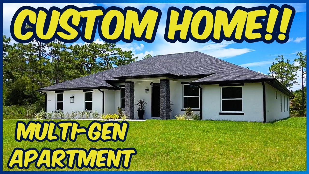 Your Dream Home Awaits: Custom-Built Home in Central Florida for Sale, with In-Law Suite!!