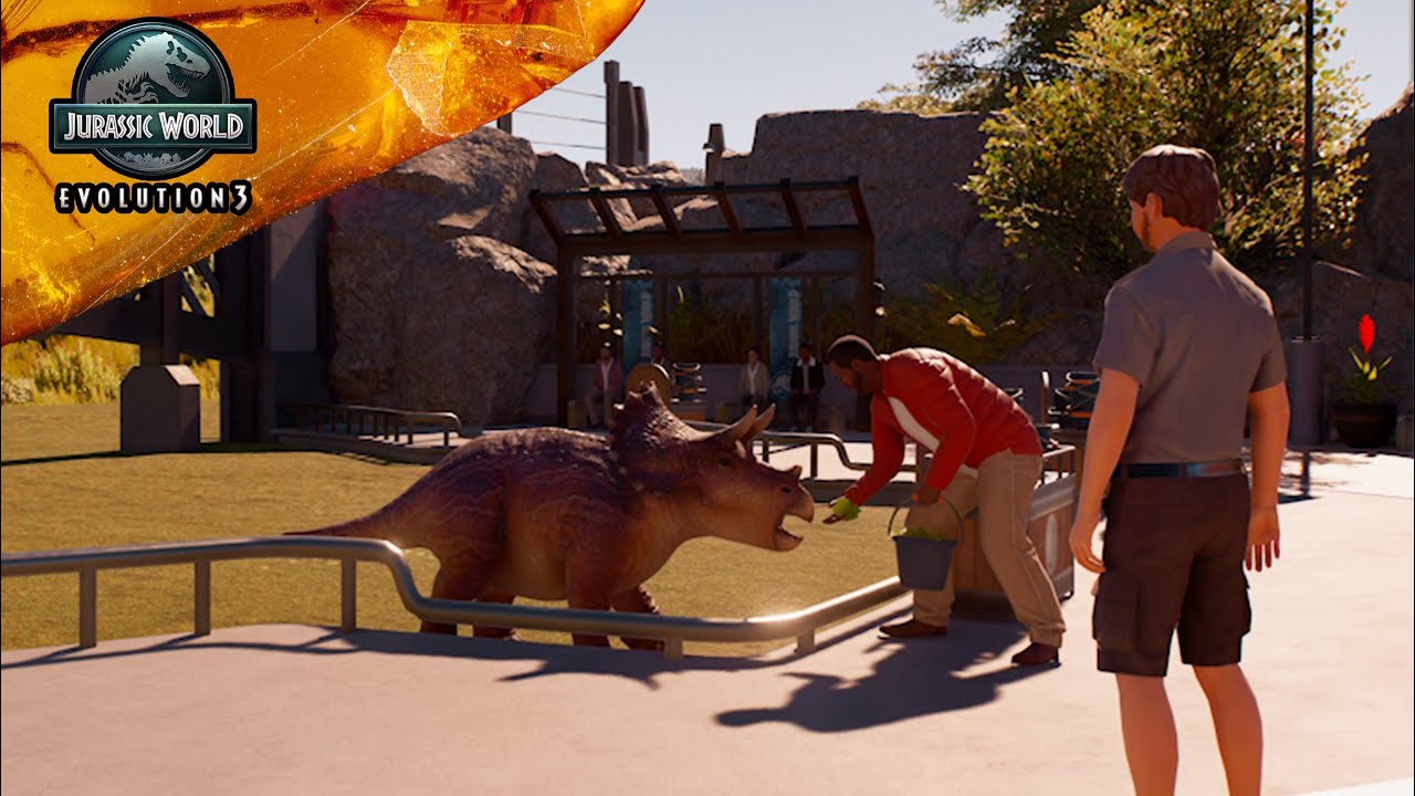 Die Dinosaurier-Begegnung in Jurassic World Evolution 3 wird zum ersten Mal genutzt | #JurassicWo...
