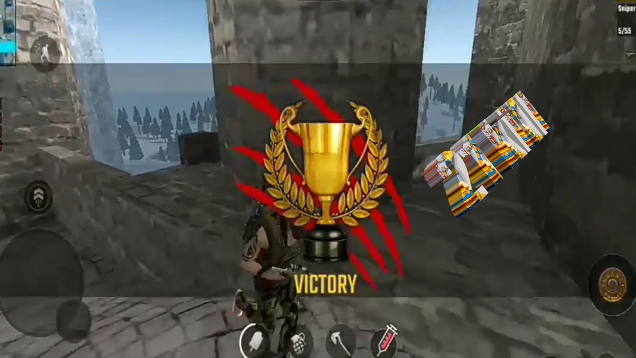 ScarFall Online and offline game  21 kill and winer of the match. With 2 AWM.