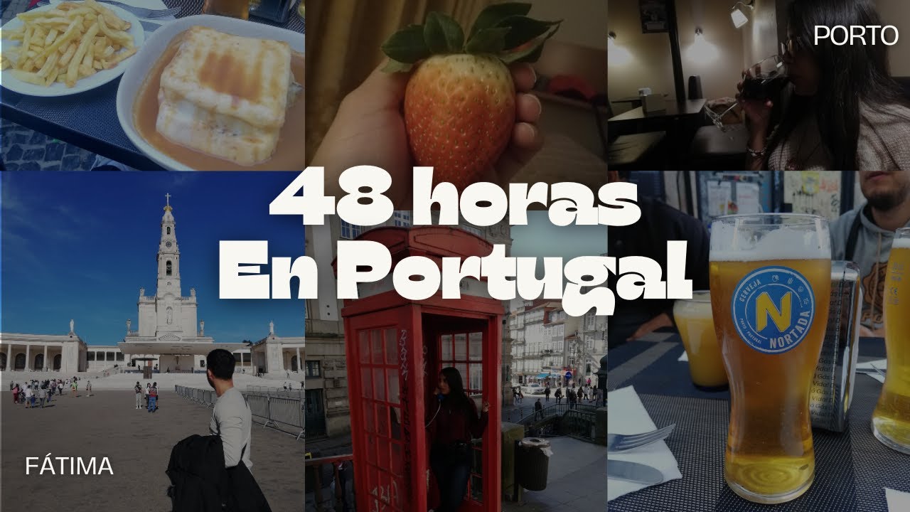 48 Horas en Portugal 🇵🇹 | Un Vlog Relajante de Nuestro Viaje