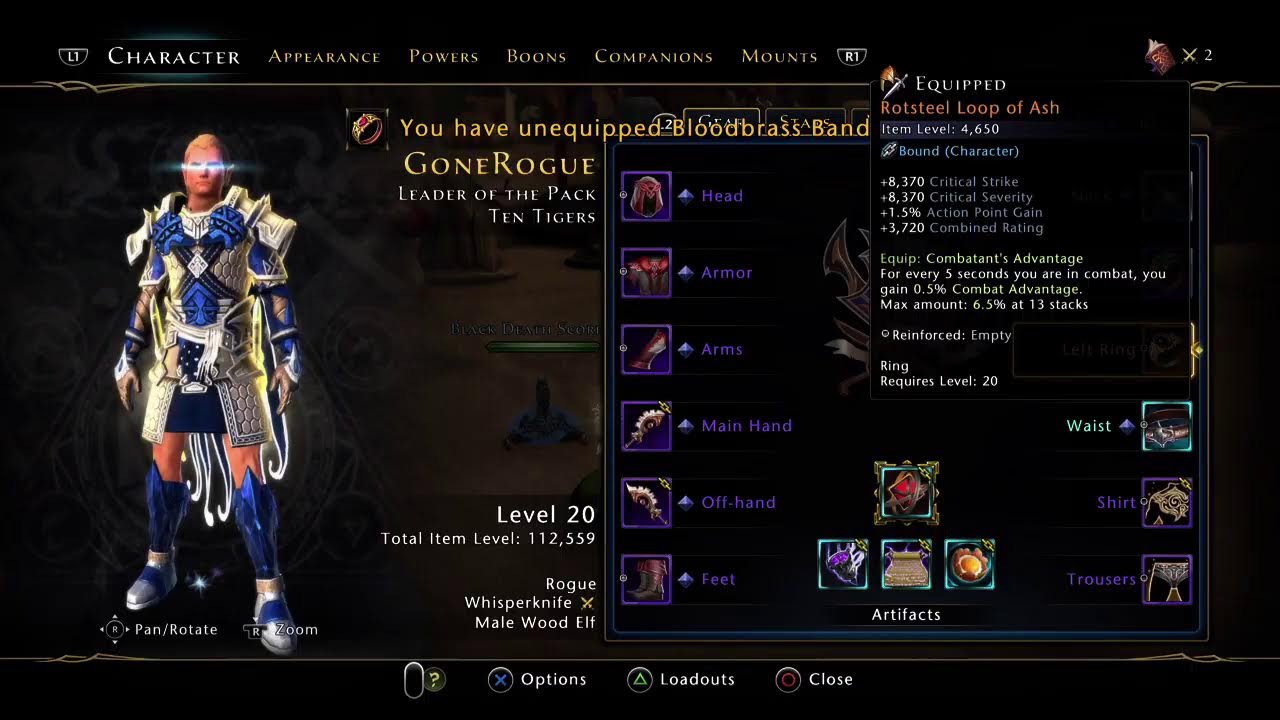 Military Veteran plays Neverwinter GoneRogue  #Ps5proLive