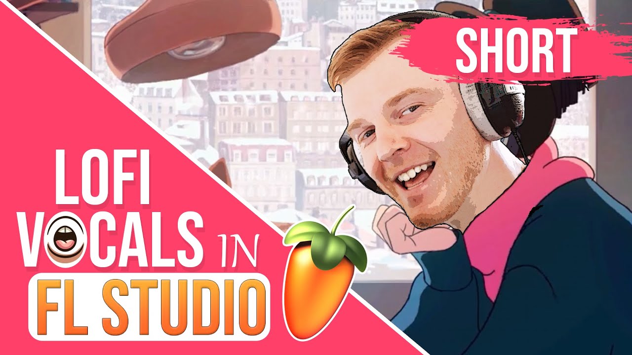 How To Make Lofi Vocals In FL Studio (FL Studio 20 Tutorial For Beginners) #shorts