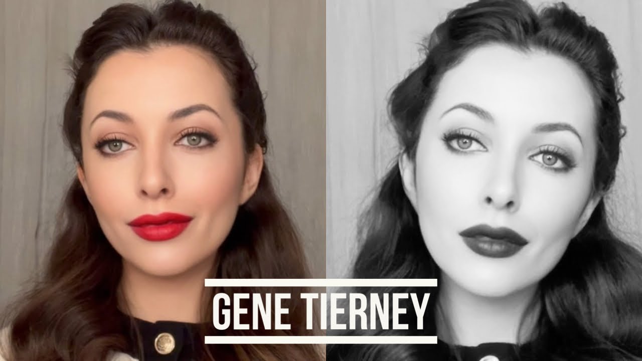 Gene Tierney Makeup Tutorial