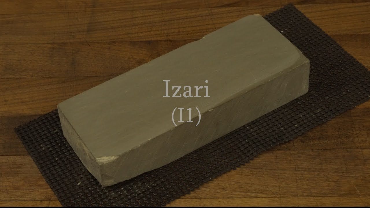 Testing Izari Natural Sharpening Stone Shaku (I1) - Tosho Knife Arts