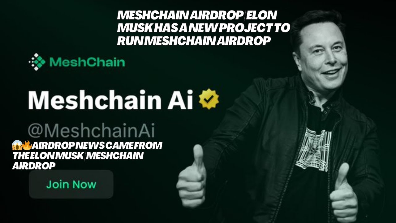 Elon Musk's NEW MeshChain Project is a GAME CHANGER!